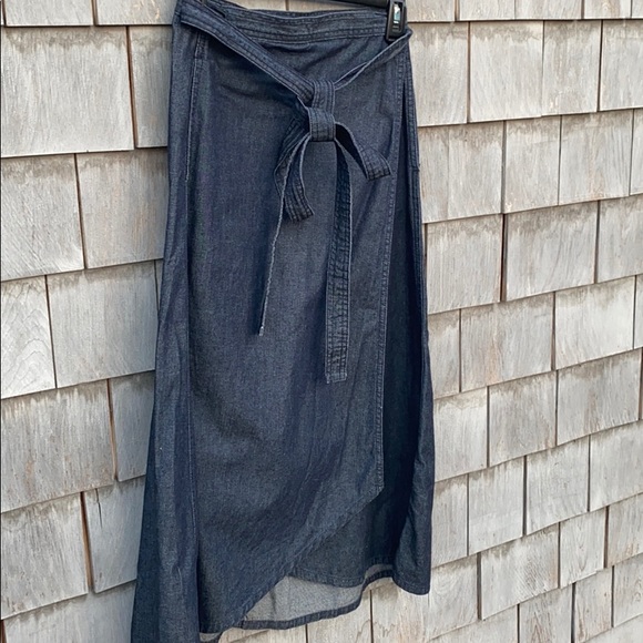 Gap 1969 Denim wrap skirt - Picture 3 of 8